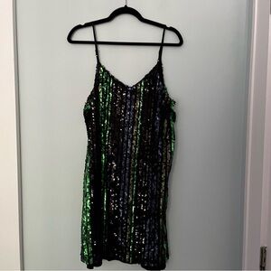 Rachel Zoe Sequinned Flapper style dress